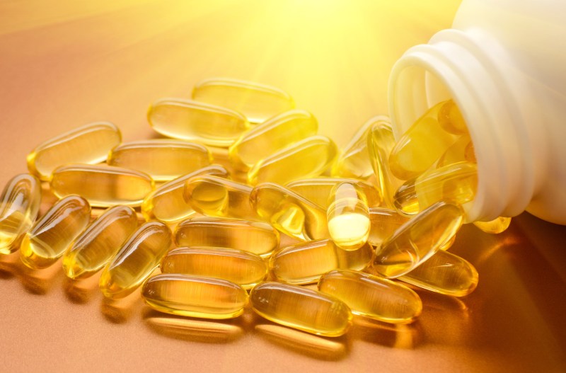 Vitamin D capsules